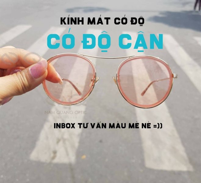 Tròng kính mát có độ là gì? Tròng kính râm cận là gì?