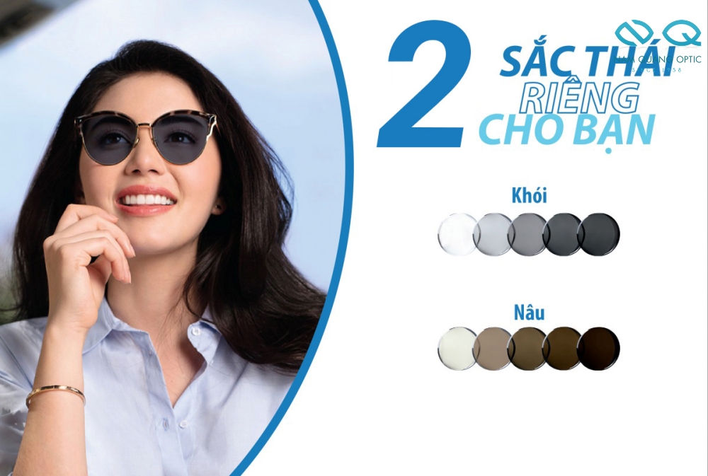 tròng kính chiết suất 1.61