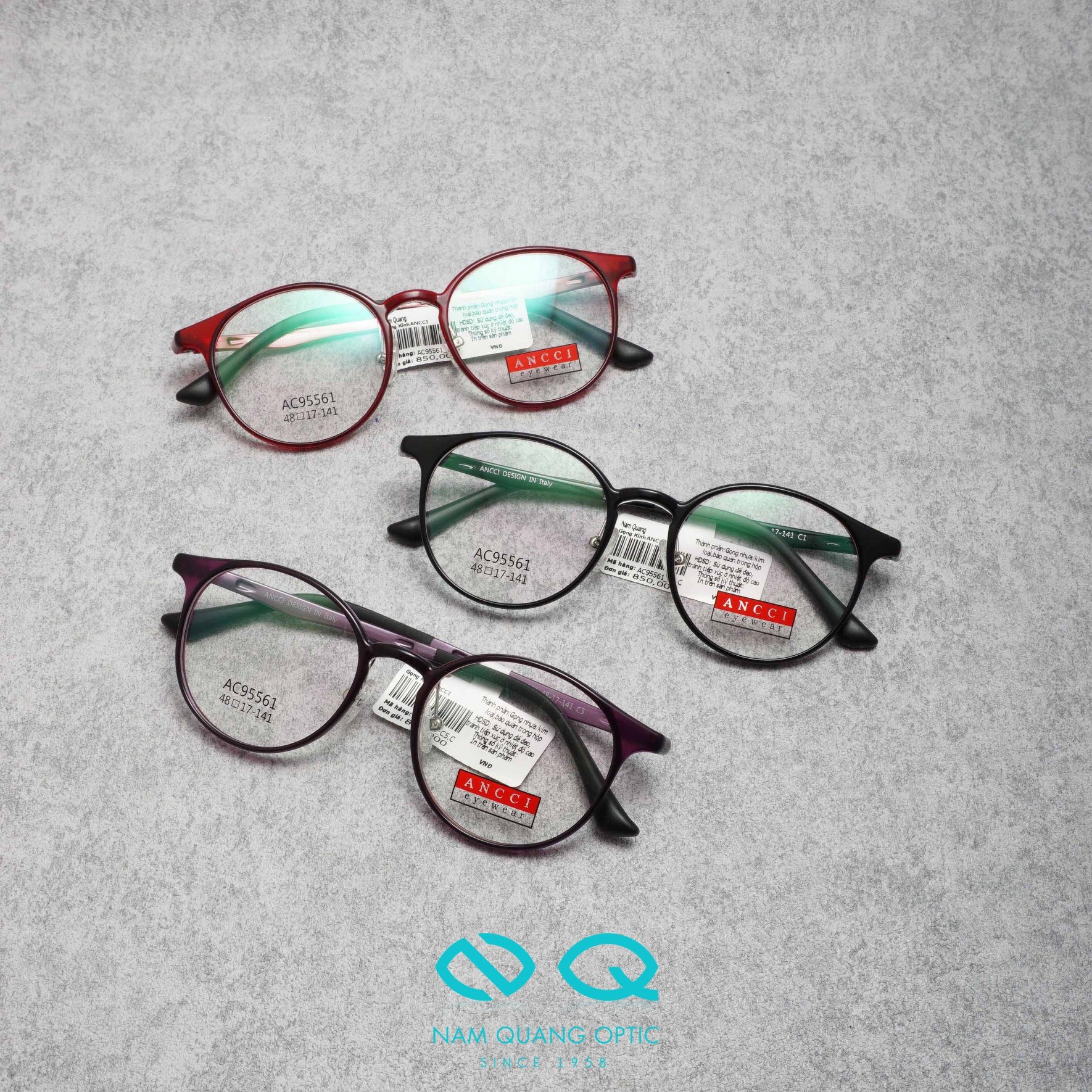 Gọng Acetate của Ancci