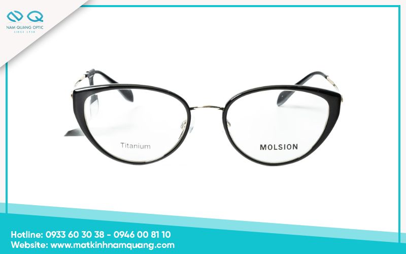 Gọng kính mắt mèo