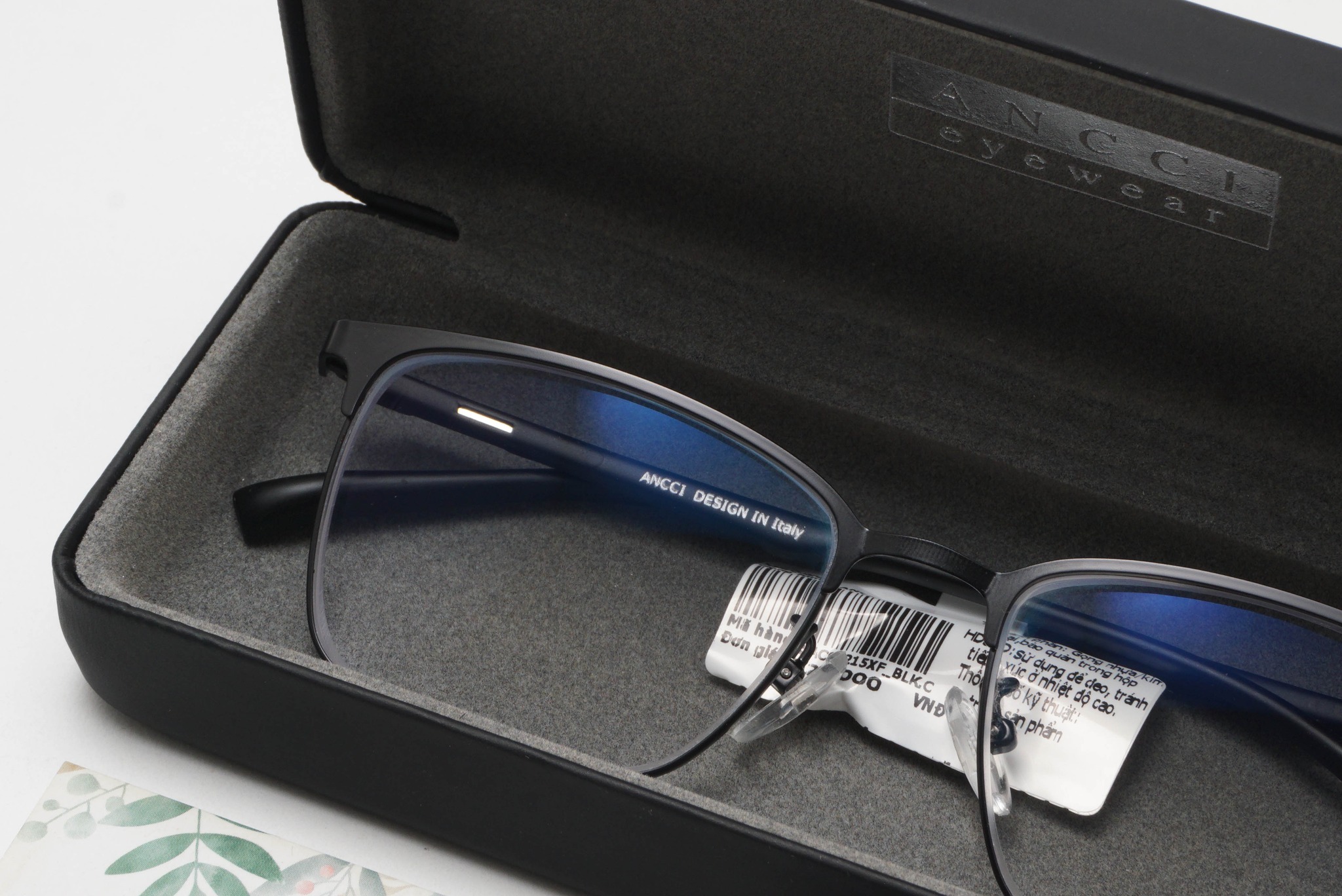 Gọng kính titan Ancci