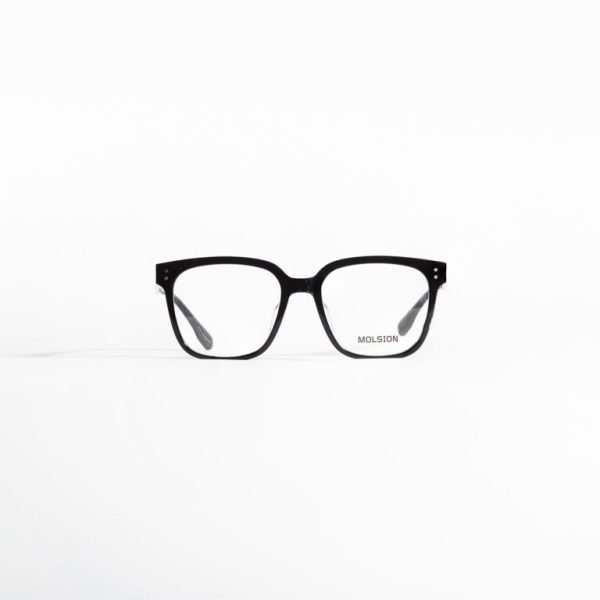 Gọng kính vuông nhựa phối kim loại