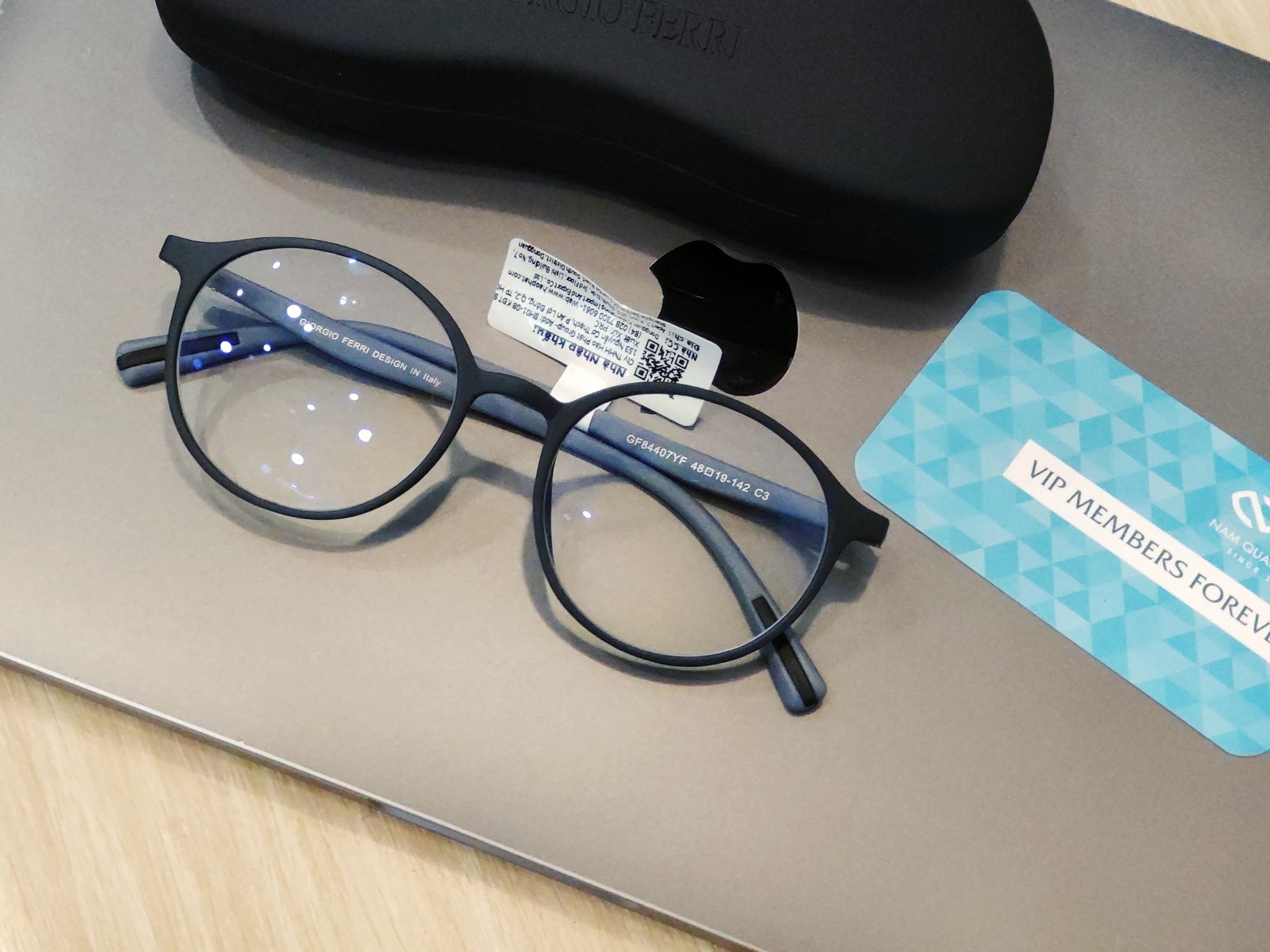 Gọng kính nhựa dẻo loại tròn