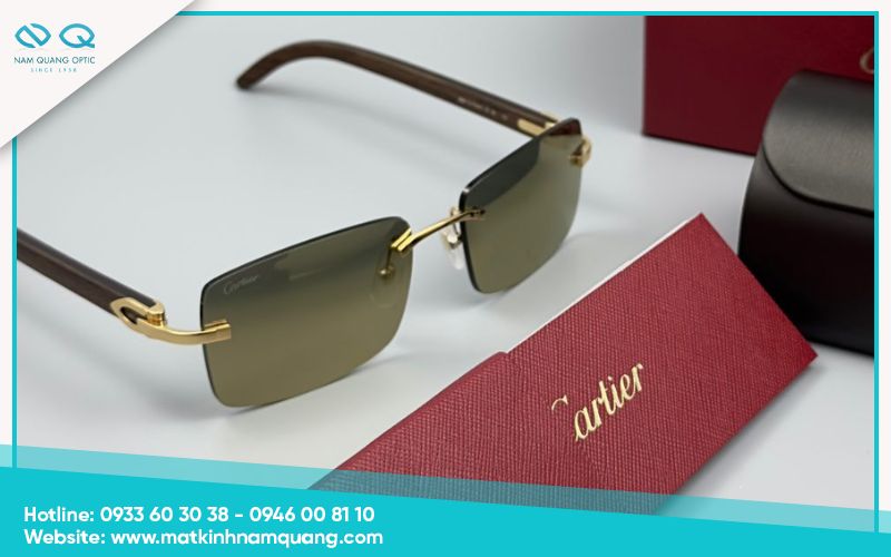 Kính mát nam vuông cao cấp