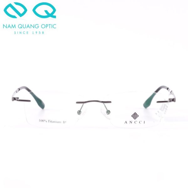 Gọng kính ANCCI ACHT23104_C2 thiết kế không viền tại Nam Quang 