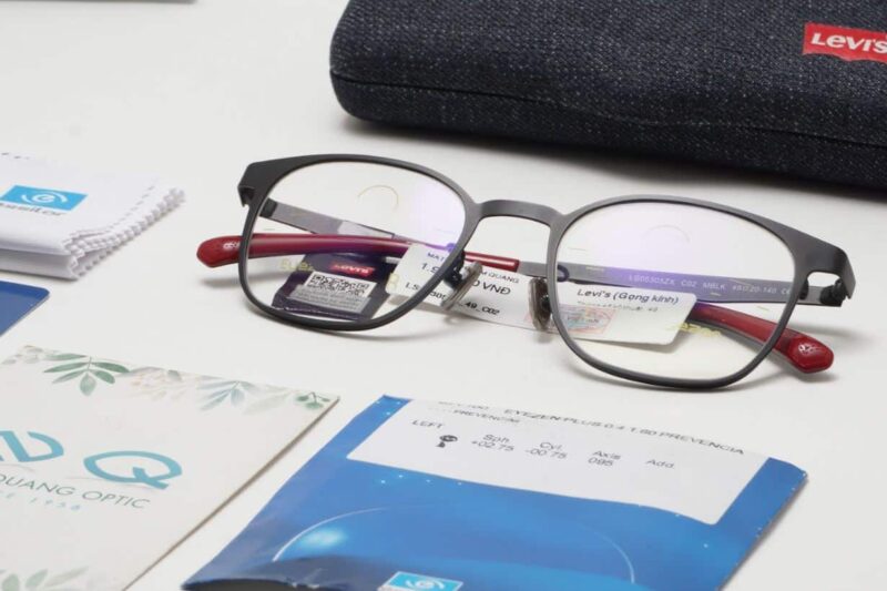 Tròng kính chống mỏi mắt và lọc ánh sáng xanh 