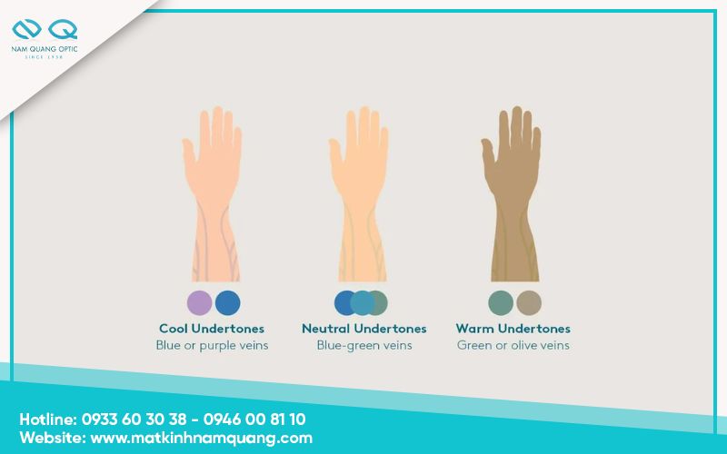 Chọn kính theo tông da và màu tóc