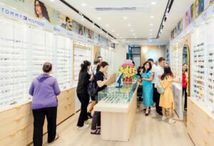 Nam Quang Optical store in District 1 Ho Chi Minh City