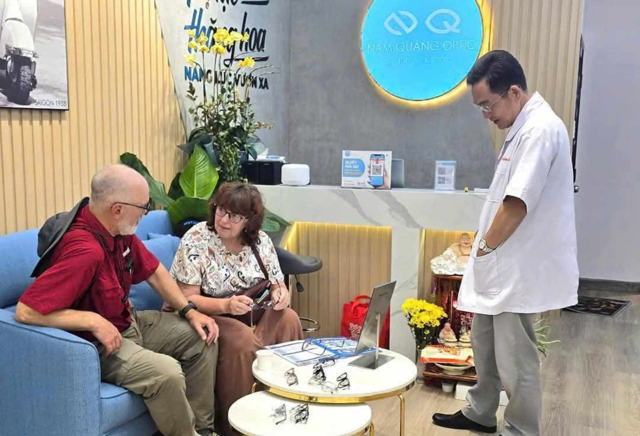 A spare pair of prescription glasses for travel in Vietnam